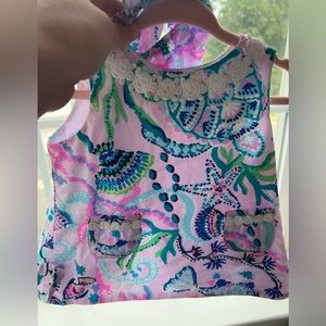 Lilly Pulitzer Little Girls includes Bloomers. Worn once